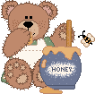 Bear with honeypot