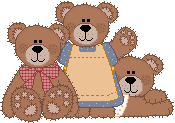 three bears and bees