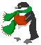 tree and penguin
