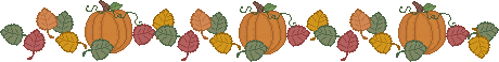 pumpkins and leaves